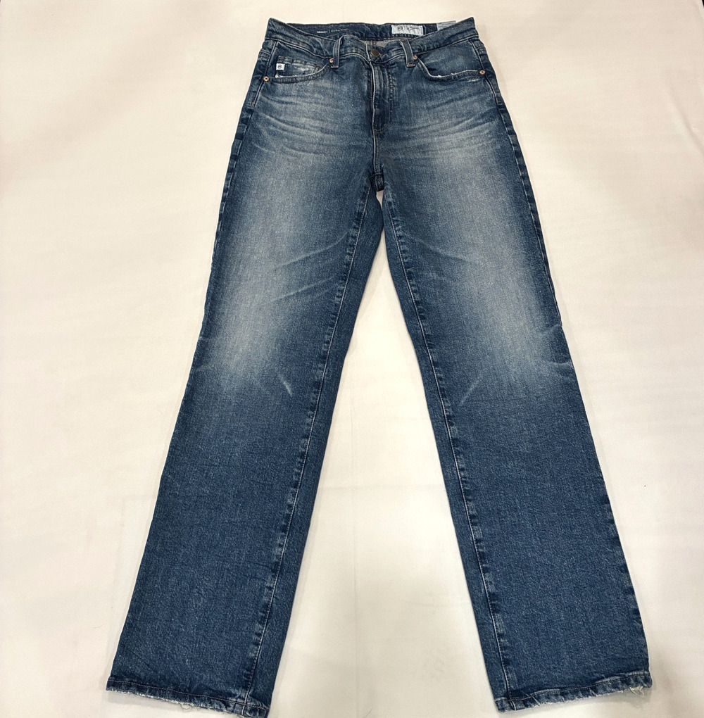 AG Los Angeles Women's Jeans BRINLEY Mid-Rise Straight Size 27